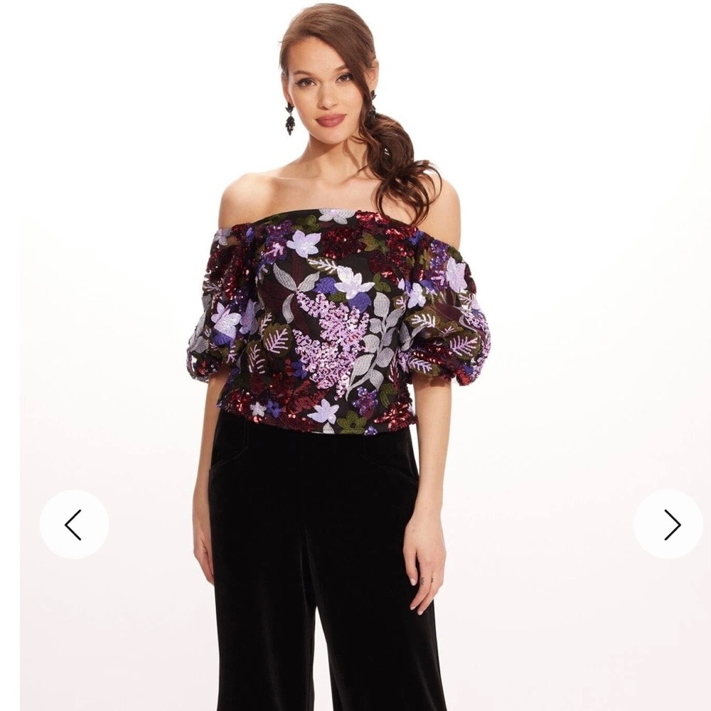 Laken Top Tempest Bloom Detailed Top new with tags